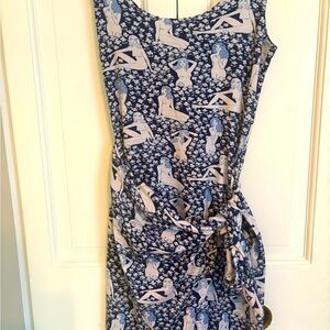 Reformation Kaila Knit Wrap Dress *rare print*